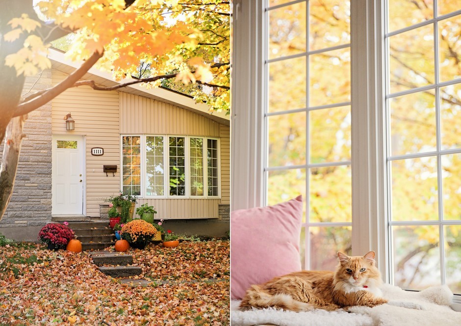 Mi casa en otoño